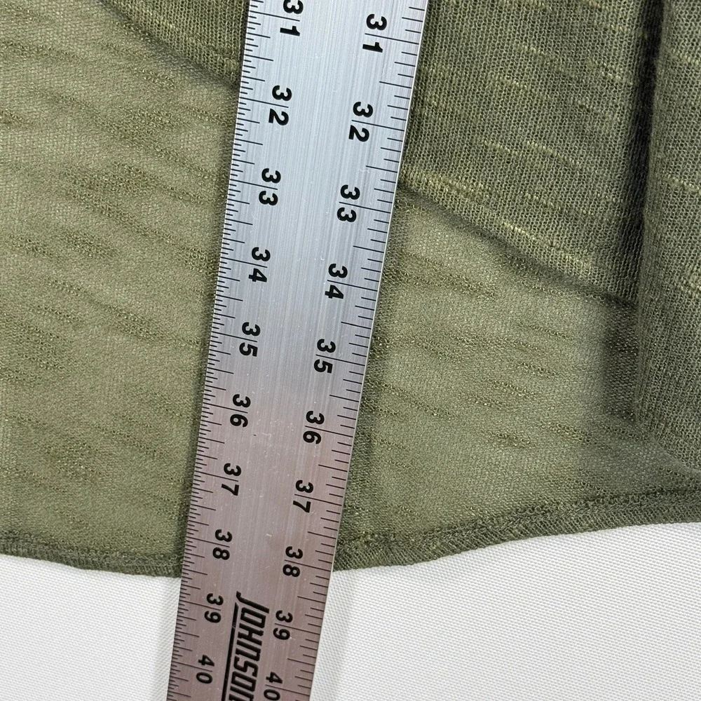 Lane Bryant Cardigan Women 26/28 Olive Green Open Front Draped Earthy Gorpcore